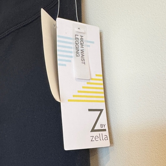 NWT Zella Black Active High Waist Leggings Size Medium - Picture 4 of 6